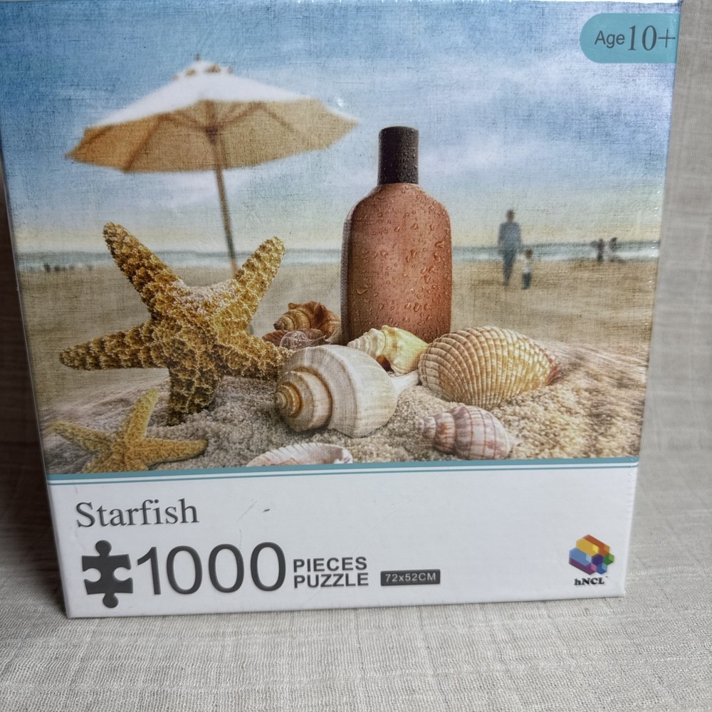 Starfish hNCL~1000 PC Puzzle "Honey" beach 10+ age New Factory Sealed‎